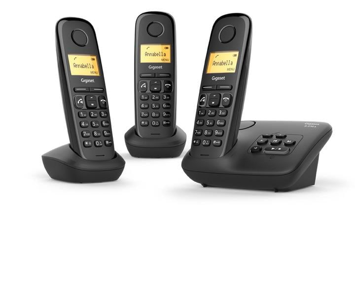 A 270 A Trio schwarz Schnurloses Telefon