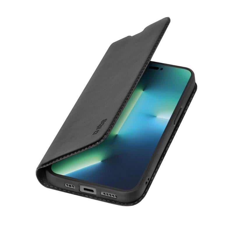 Bookcase Wallet Lite-Hülle für iPhone 14 Pro, Schwarz