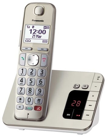 KX-TGE260GN champagner Schnurloses-Telefon