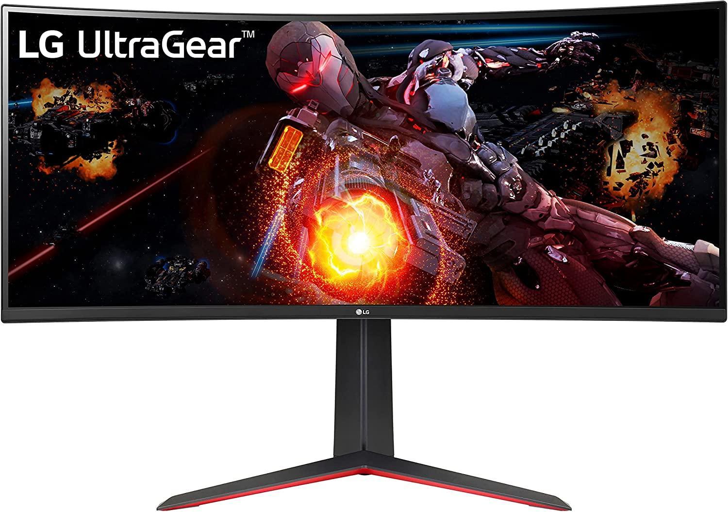 UltraGear 34GP63AP-B.AEU, Schwarz, 34 Zoll, Curved, UWQHD, VA, 160 Hz, 5 ms