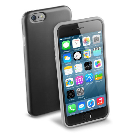 35409 Shocking Plus TPU Cover für iPhone 6, schwarz