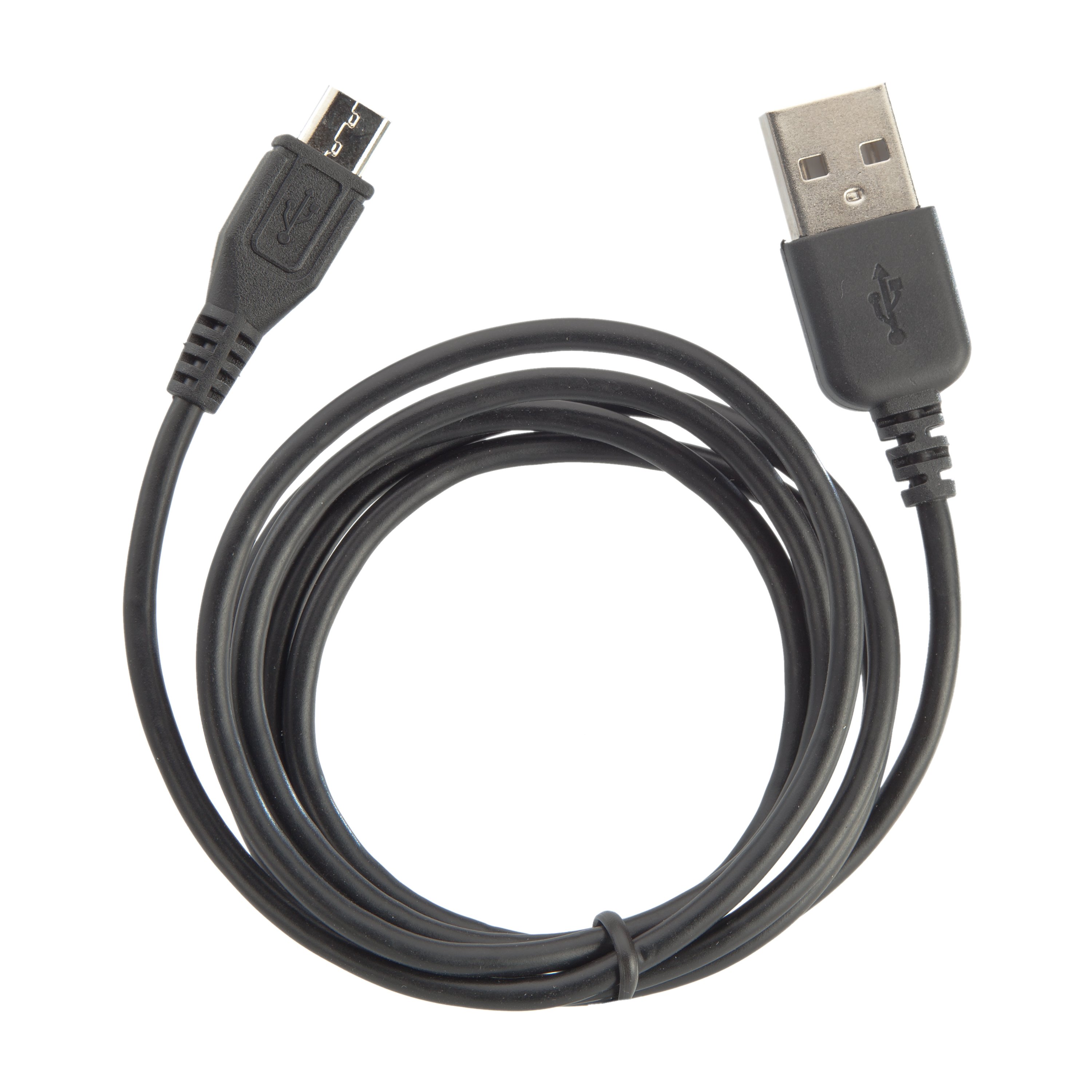 USB Color Data Cable Micro-USB Black mit Sync- und Ladefunktion