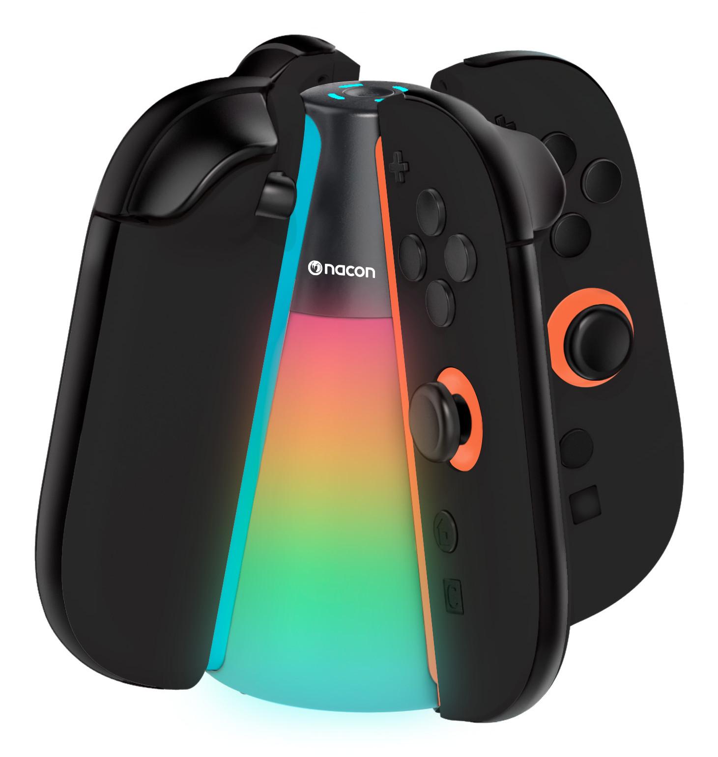 Quadlight RGB-Ladegerät für Nintendo Switch 2