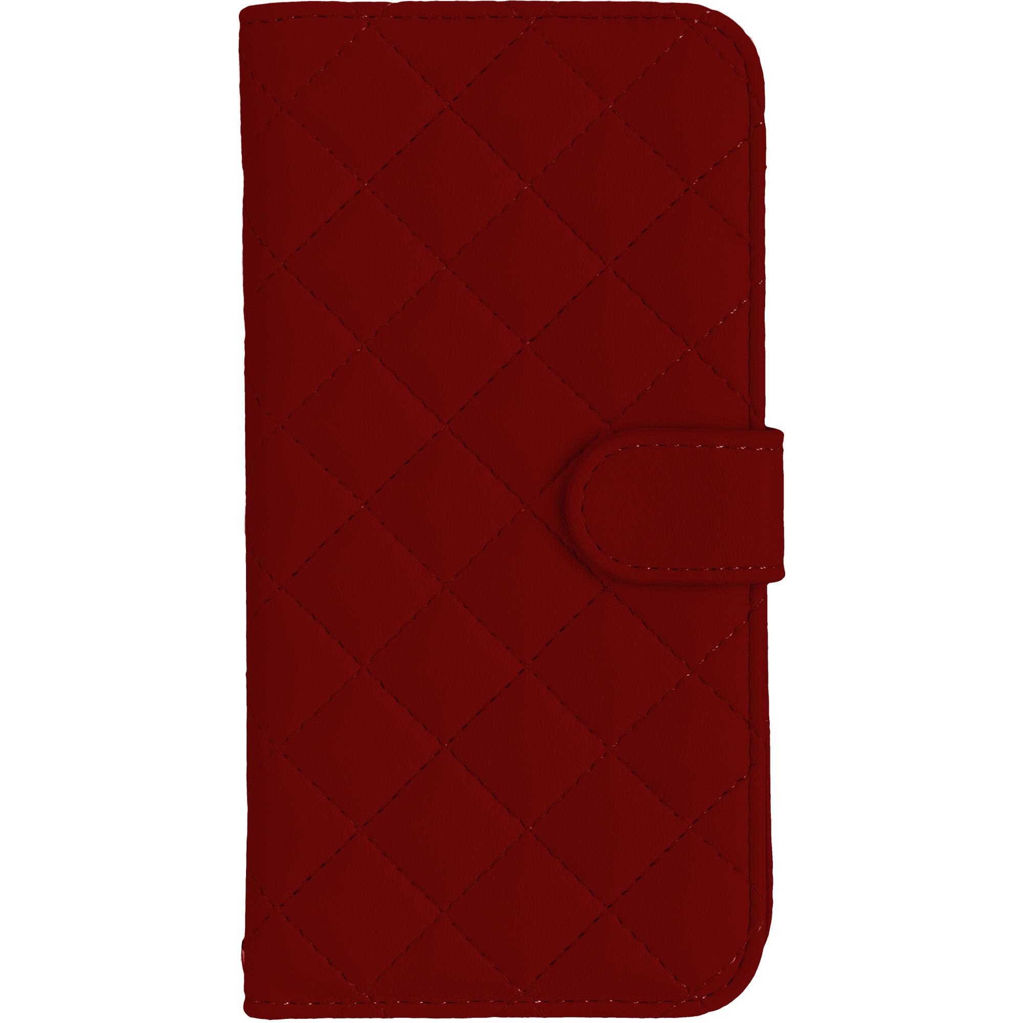 Book Case FASHION für Apple iPhone 14 Pro Rot Handyhülle