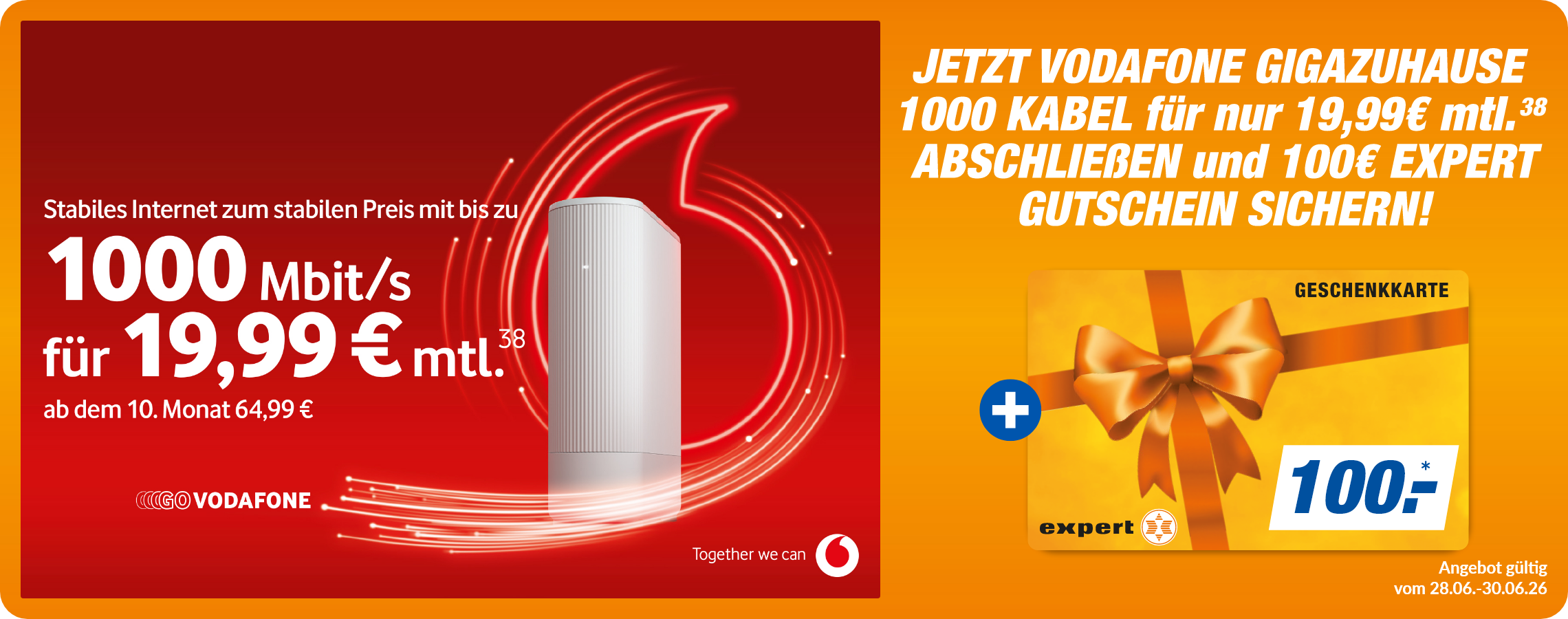 GigaZuhause 1.000 Kabel