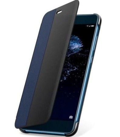Flip View Cover für Huawei P10 lite blau