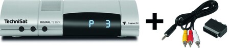 DIGIPAL T2 DVR DVB-T2-Receiver inkl. Scart Adapter