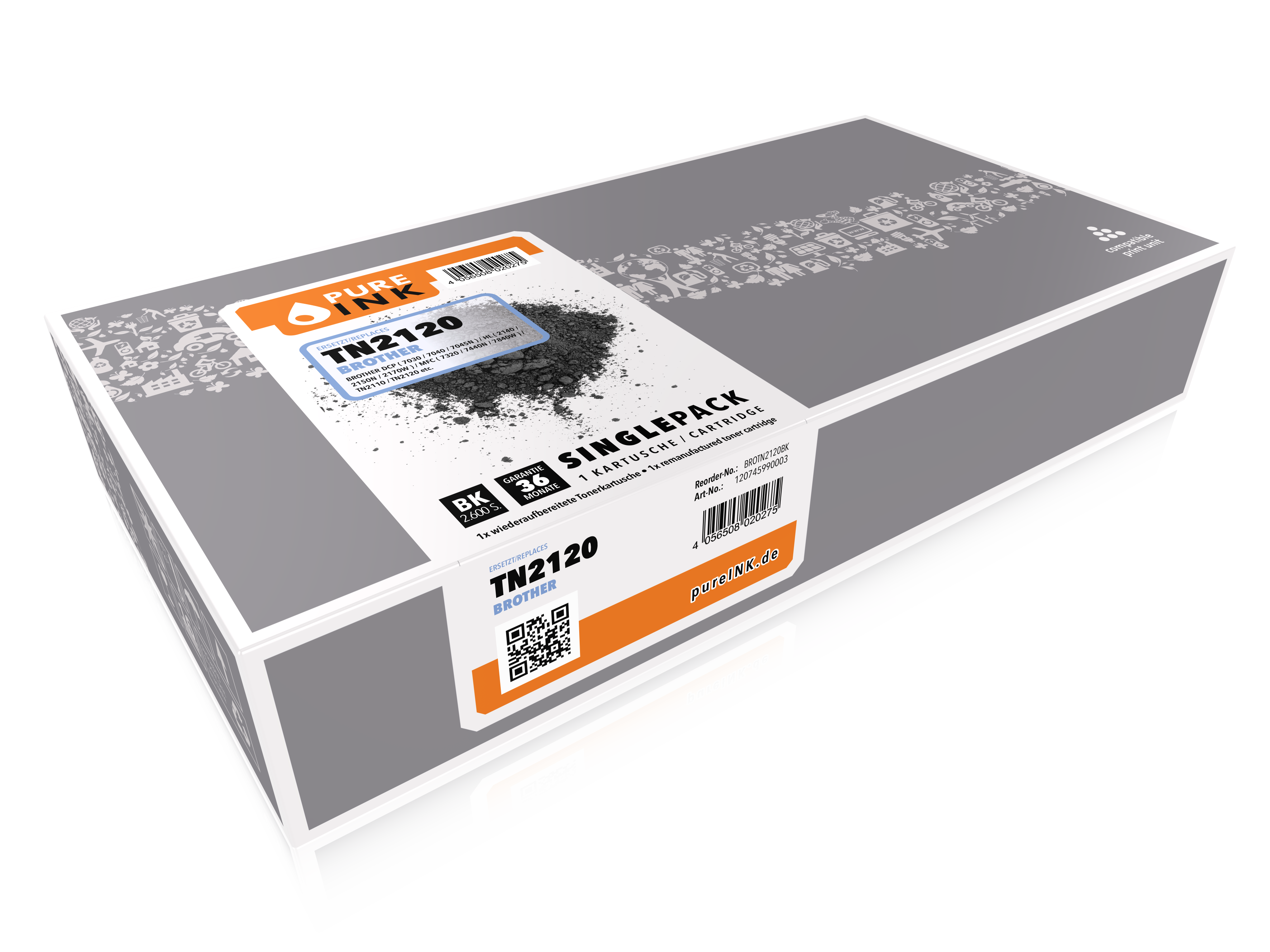 BROTHER TN2120 schwarz Toner