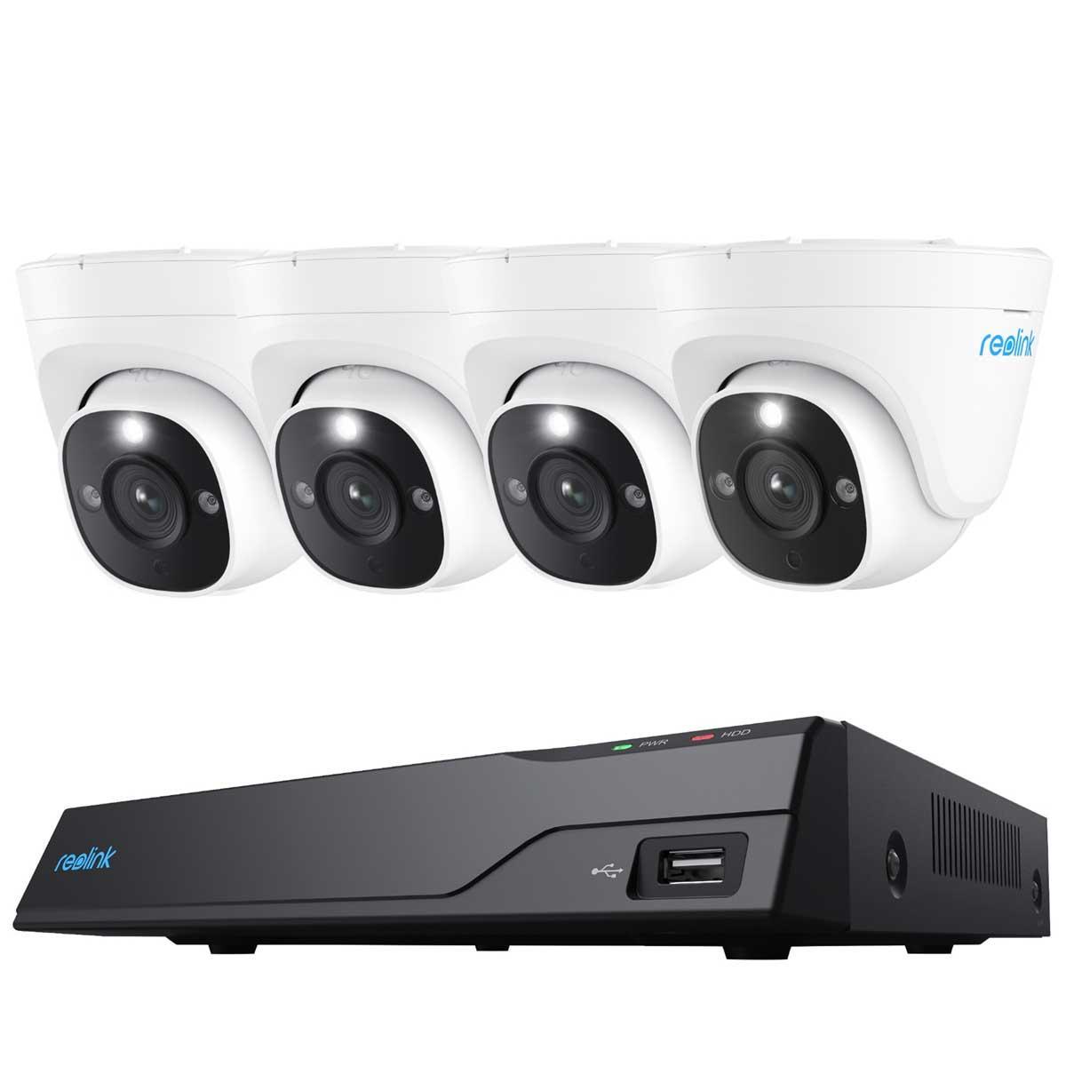 NVS8-12MD4 12 MP PoE Sicherheitskamerasystem