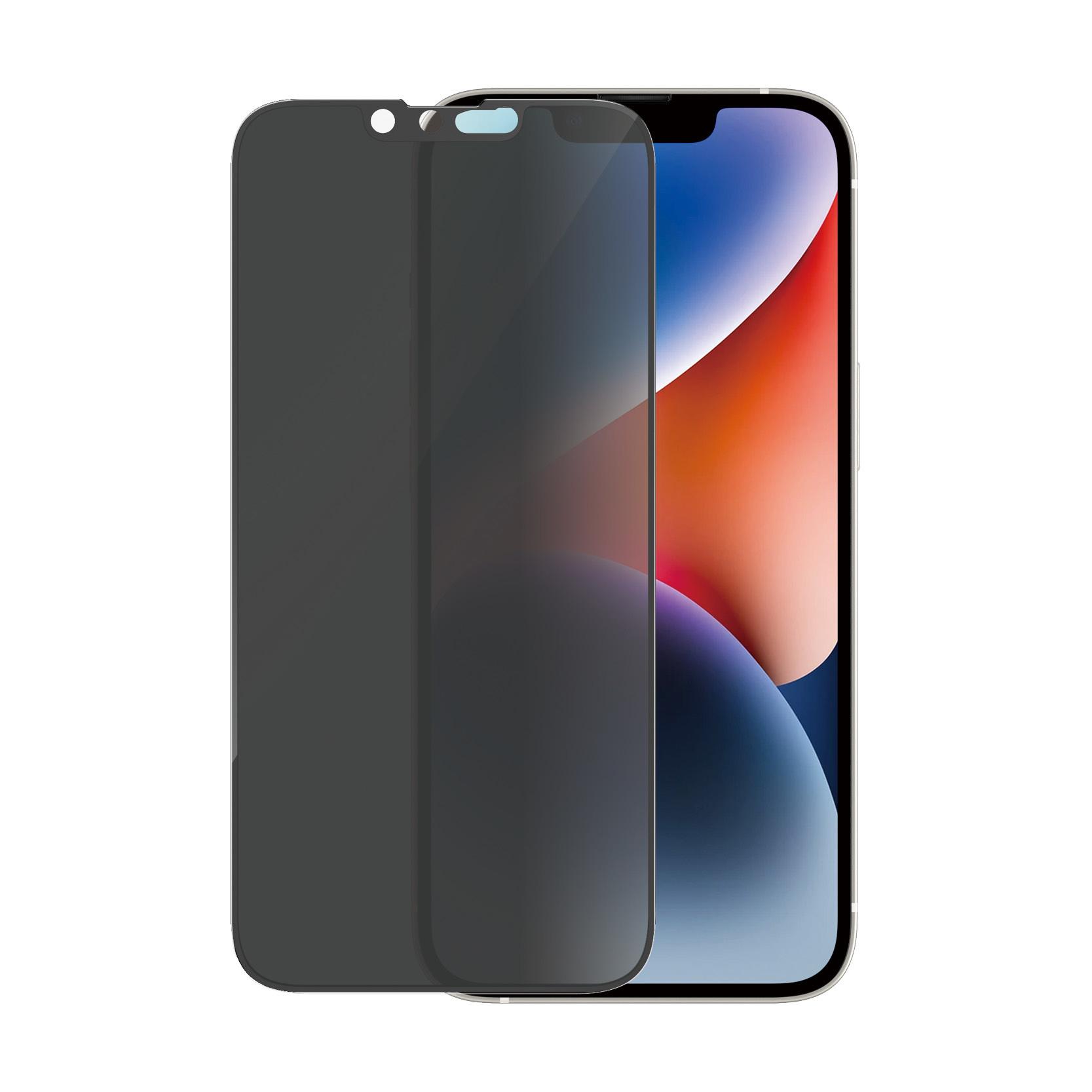 Privacy Displayschutz Apple iPhone 14 | 13 | 13 Pro | Ultra-Wide Fit mit EasyAligner (P2783)