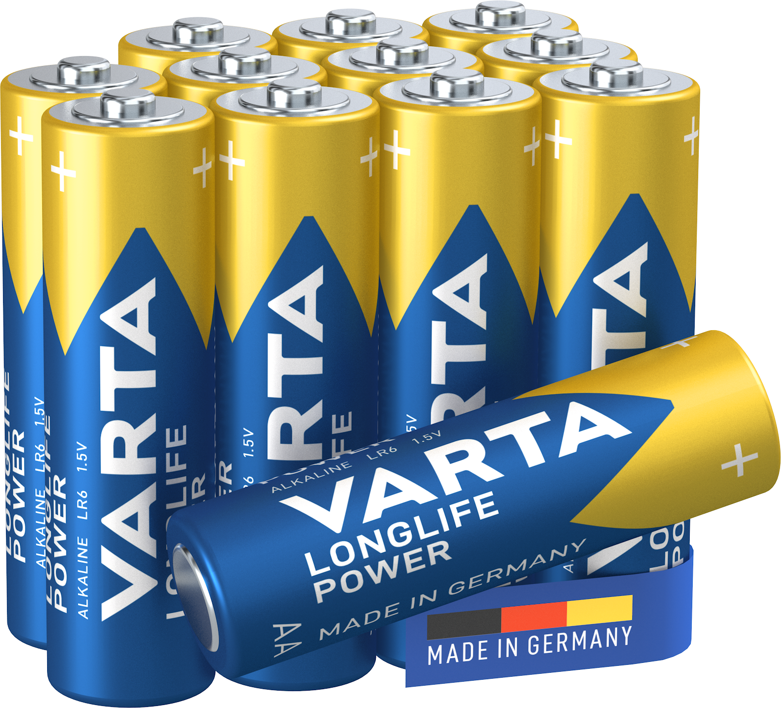 Batterie Longlife Power AA Batterie 8+4 Blister