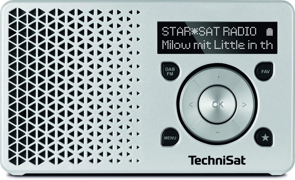 DIGITRADIO 1 silber/silber DAB Radio