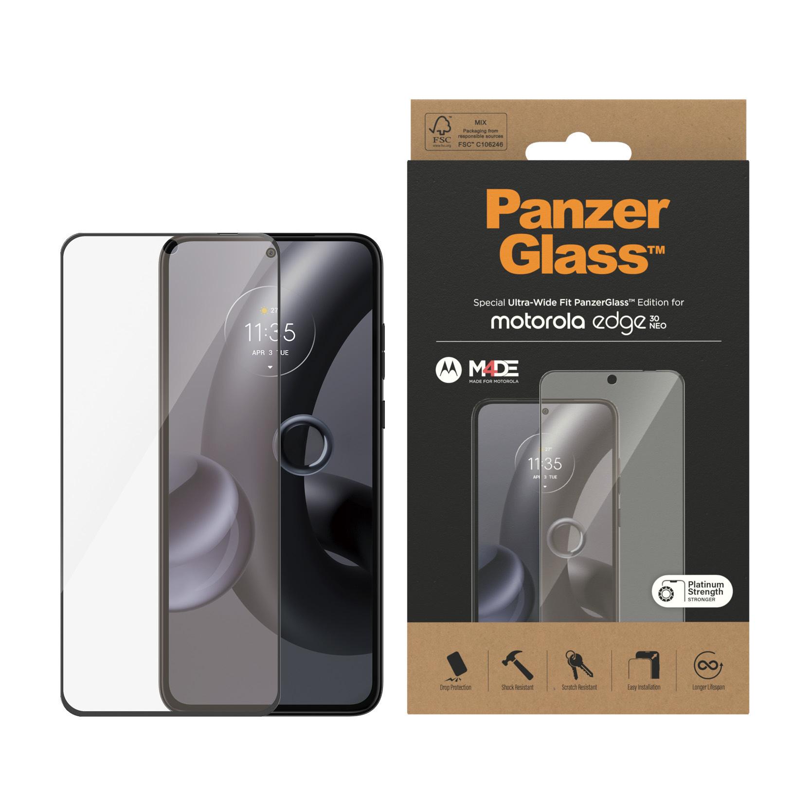 PanzerGlass Motorola Edge 30 Neo | Displayschutzglas (6569)