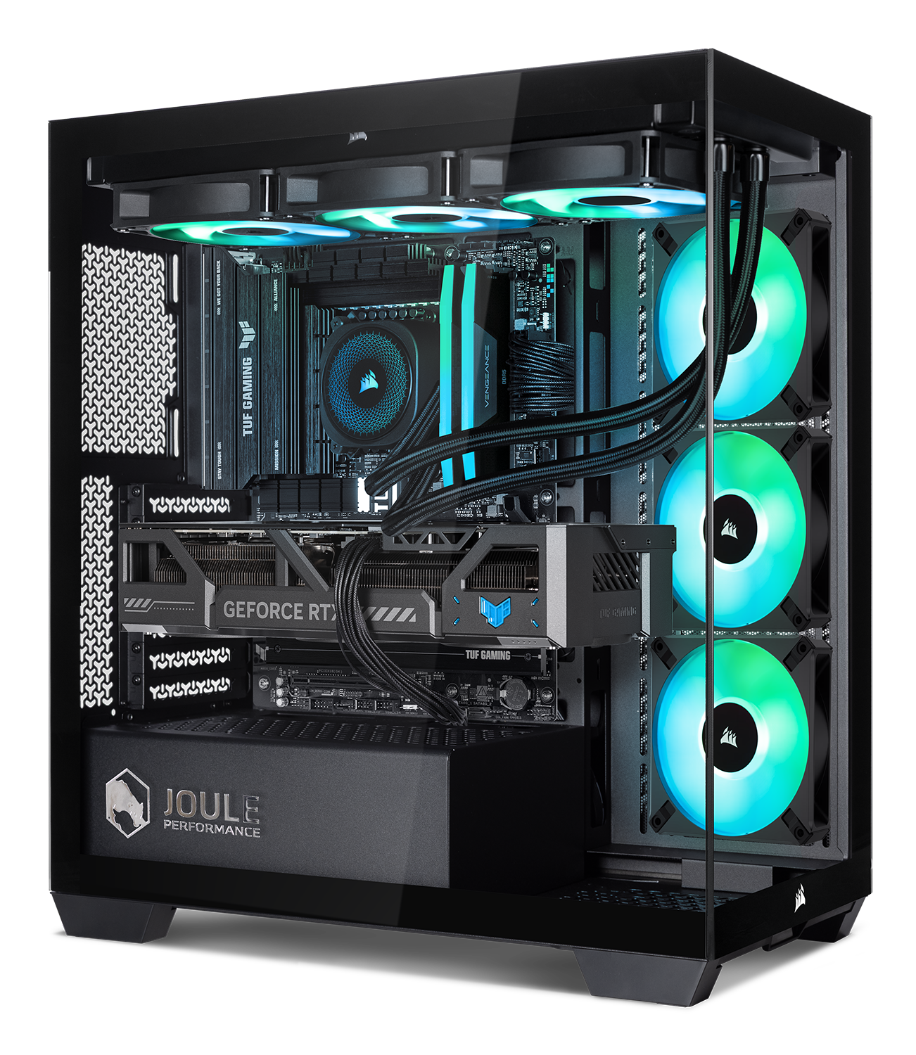 Gaming PC, Schwarz, Intel Core Ultra 7 270K Plus, 32 GB, 2 TB, NVIDIA GeForce RTX 5070