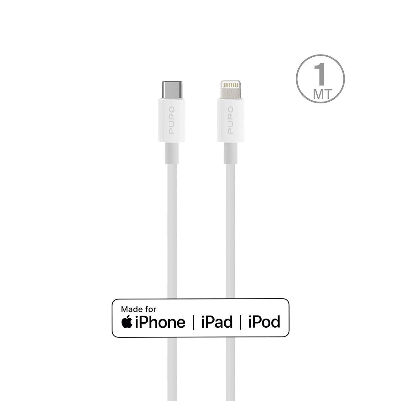 Plain Cable USB-C 2.0 to Lightning, Weiß