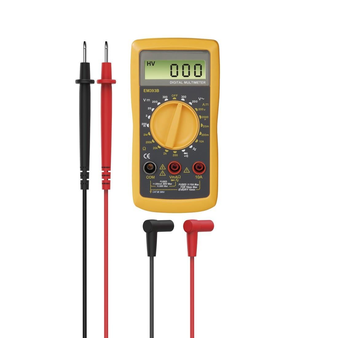 Digitalmultimeter, CAT III, 300V (00223565)