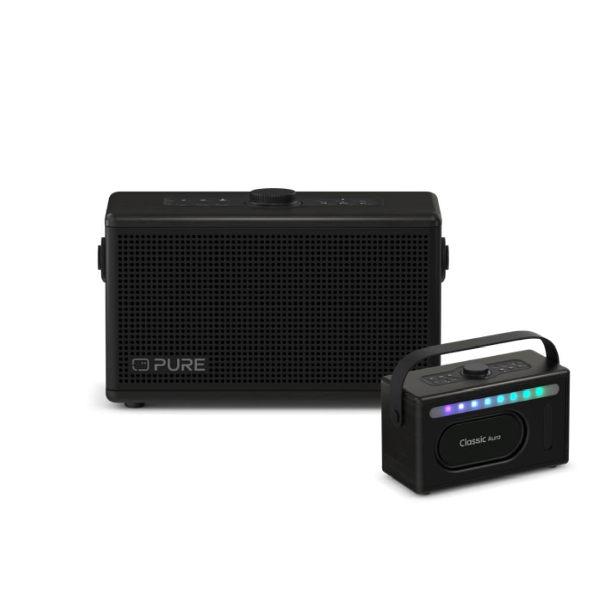 Classic Aura schwarz Bluetooth-Lautsprecher