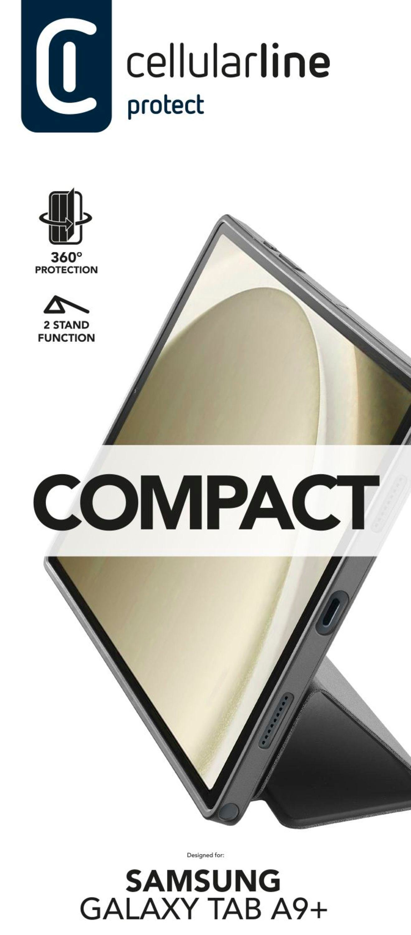 Compact Case Samsung Tab A9+ (2024) Black (61167) Tablet-Hülle