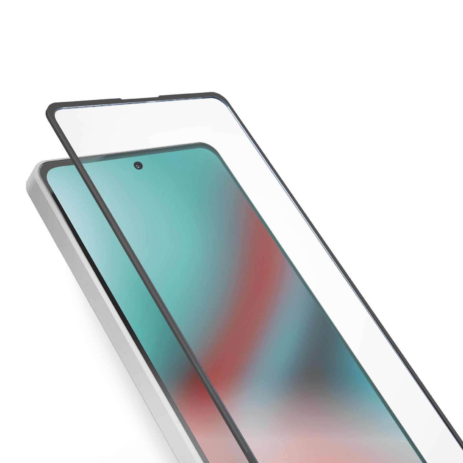 Glas Displayschutz Full Cover für Xiaomi Redmi Note 13 Pro, Schwarz