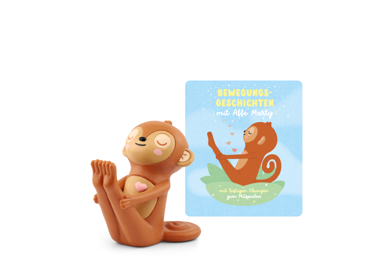 Bewegungsgeschichten mit Affe Marty - Mit lustigen Übungen zum Mitspielen Hörfigur