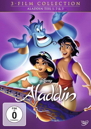 DVD Aladdin - Dreierpack (Disney Classics + 2. & 3.Teil) [3 DVDs]