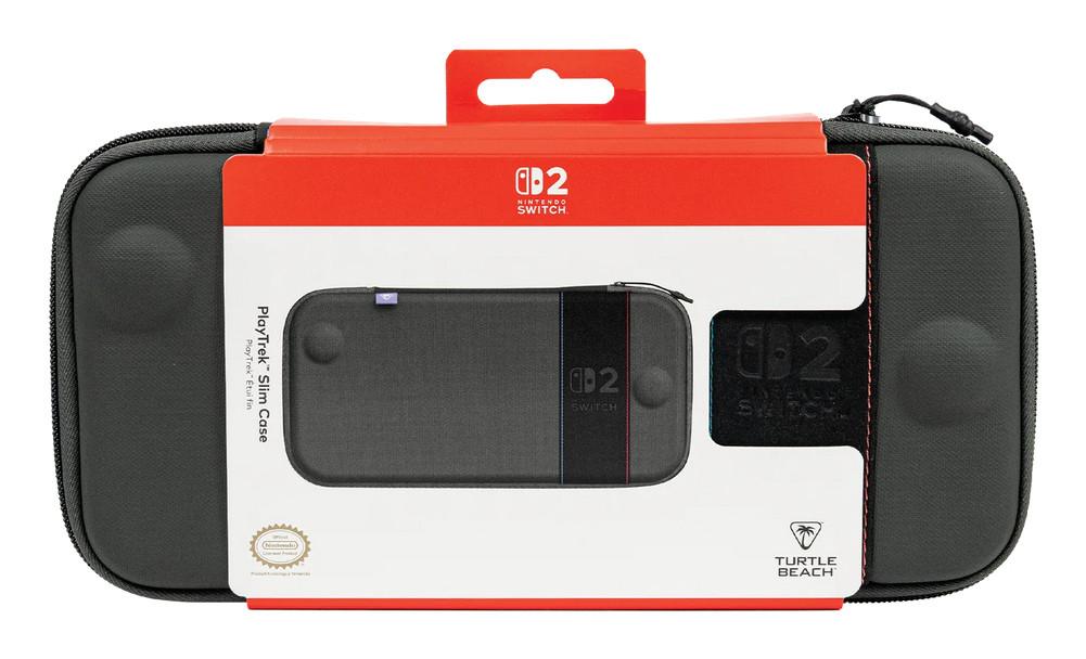Schlankes PlayTrek-Etui - Nintendo Switch 2, Schwarz