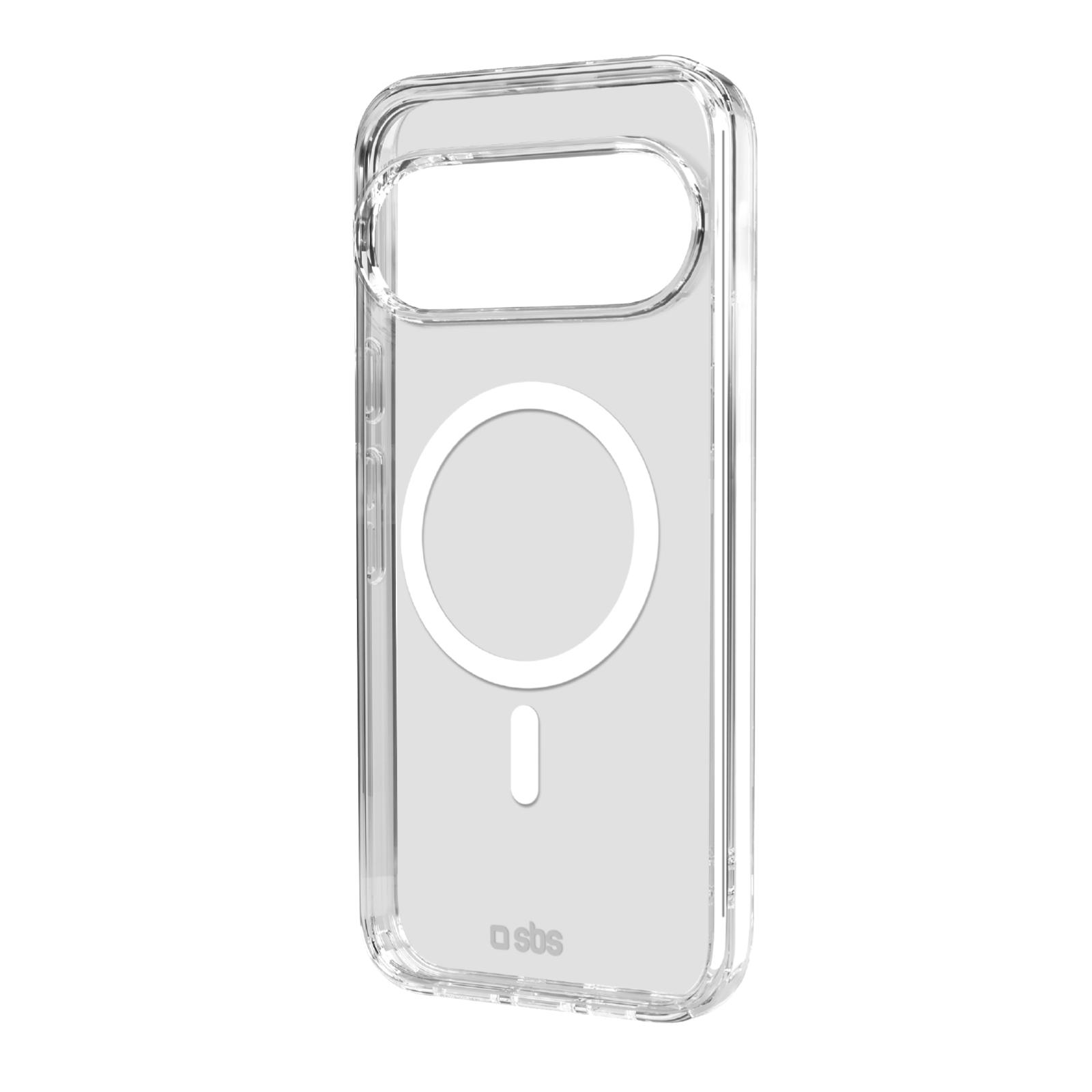 Transparente steife Hülle, kompatibel mit MagSafe-Ladefunktion für Google Pixel 10 Handyhülle
