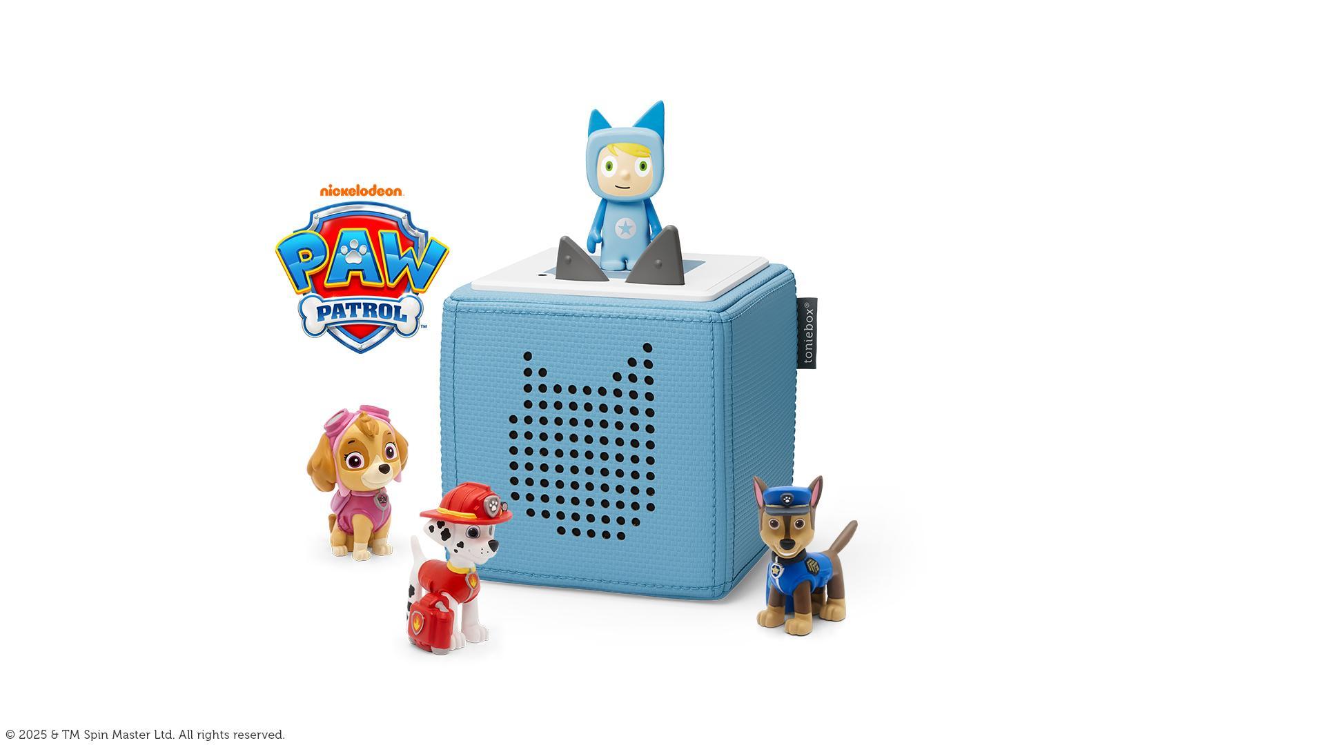 Starterset hellblau Extrapack PAW Patrol 3 toniebox