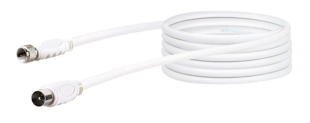 SAT/Antennen Adapterkabel (90 dB) KVCKHQ185 - F-Stecker > IEC Stecker, 5m