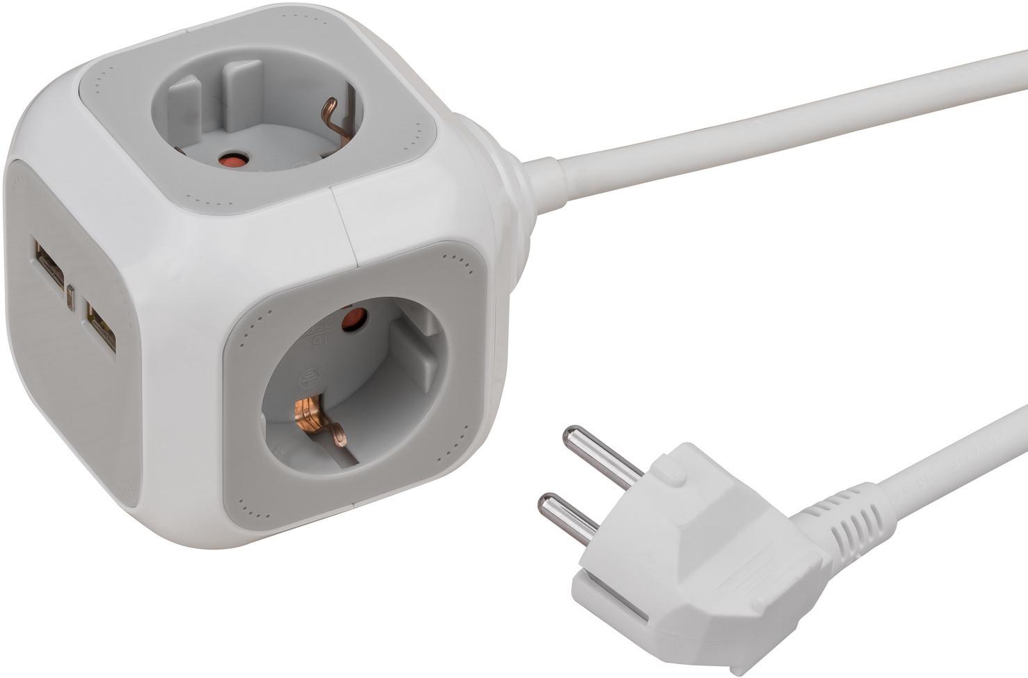 ALEA-Power USB-Charger Steckdosenblock / Steckdosenwürfel
