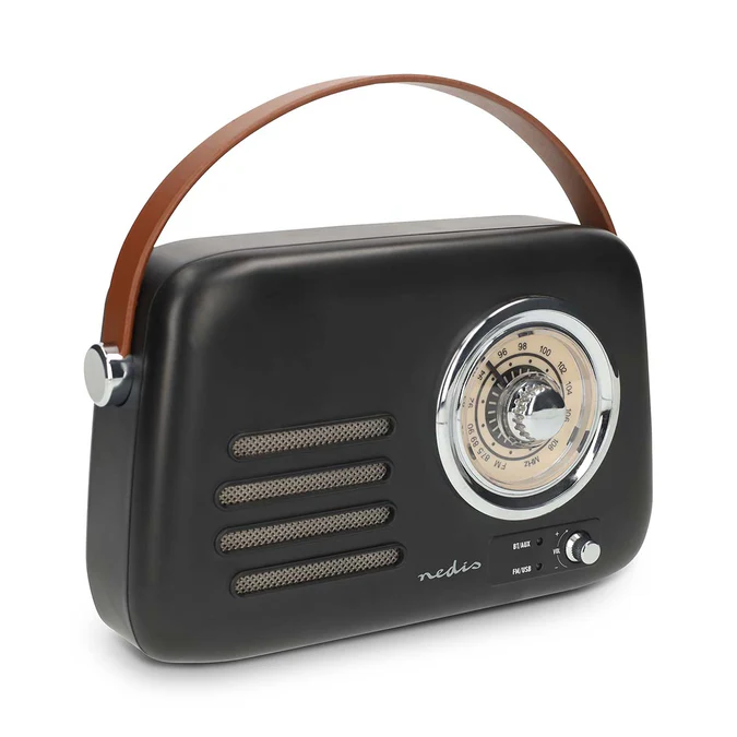 FM Retro Radio RDFM2600BK schwarz