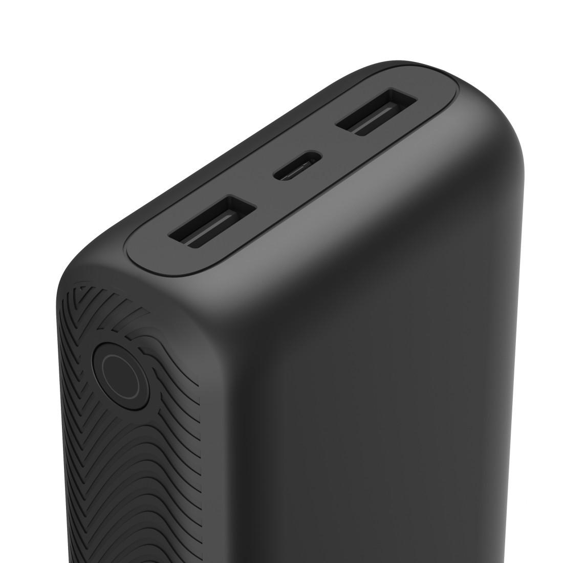 Power Pack, 24000 mAh, 3 Ausgänge: USB-C, 2x USB-A, Anthrazit (00201778)