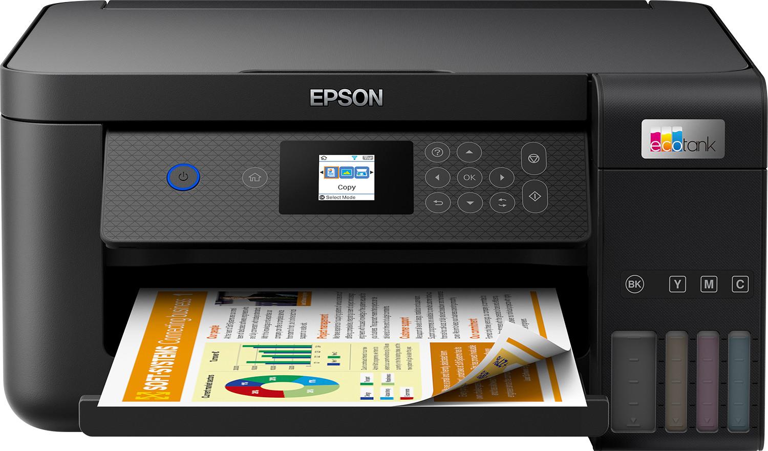 EcoTank ET-2851 Multifunktions Wi-Fi-Tintentankdrucker, Schwarz