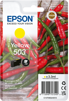 503 Chillies gelb Druckerpatrone