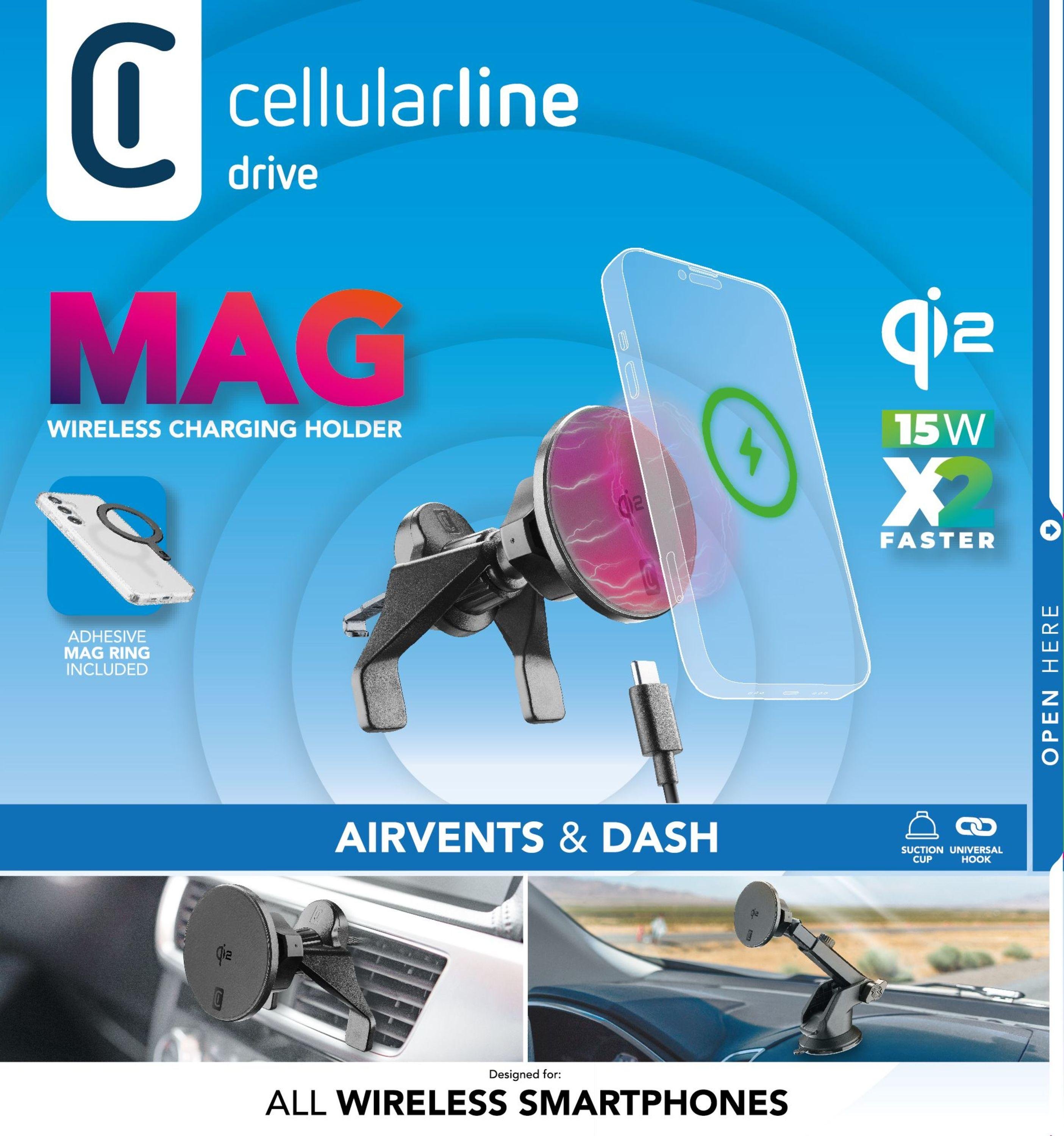MagSafe In-Car Holder MAG Qi2 Black (61142)