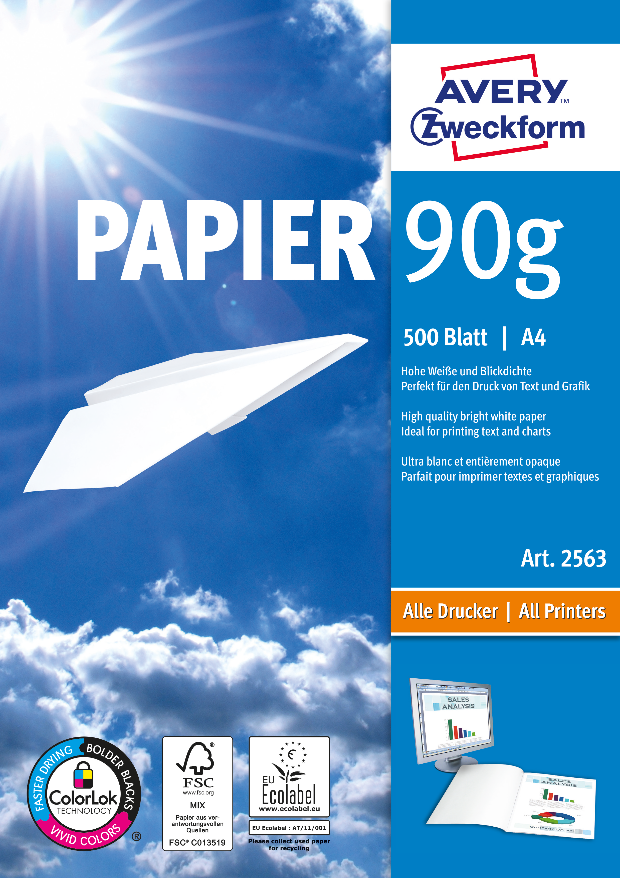 2563 Druckerpapier