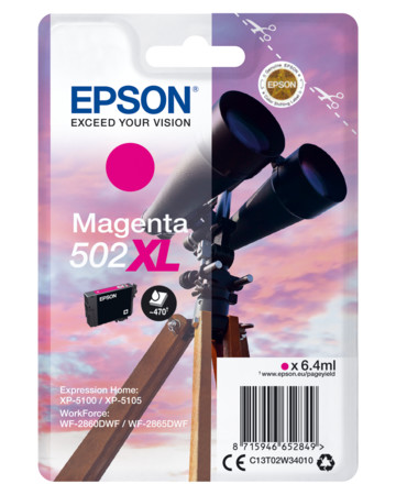 C13T02W34010 Fernglas XL magenta Druckerpatrone