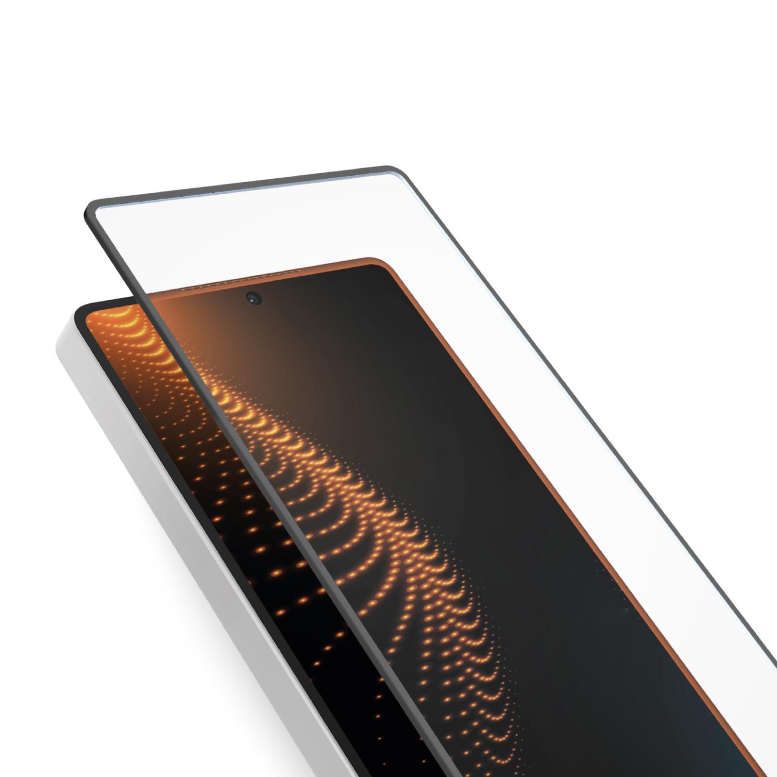 Extrem widerstandsfähiges Glas für Samsung Galaxy S25 Ultra mit D3O-Technologie, Transparent