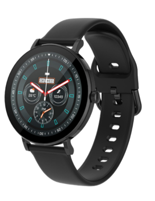 Veluna 30 Ultra Slim Schwarz Smartwatch
