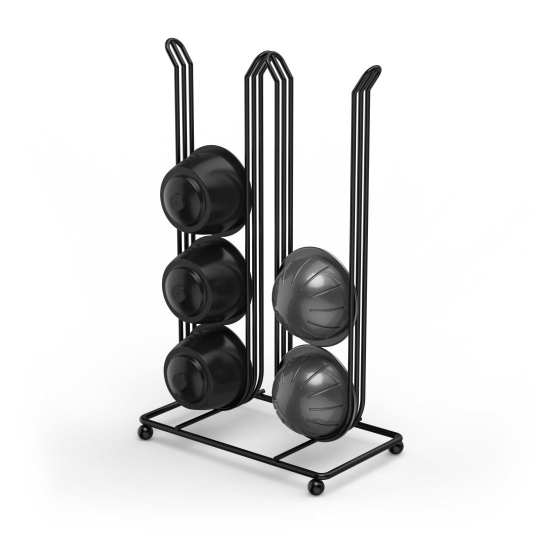 Kaffee-Kapselständer f Dolce Gusto, Nespresso Vertuo, Halter 16 Kapseln, SW (00111266)