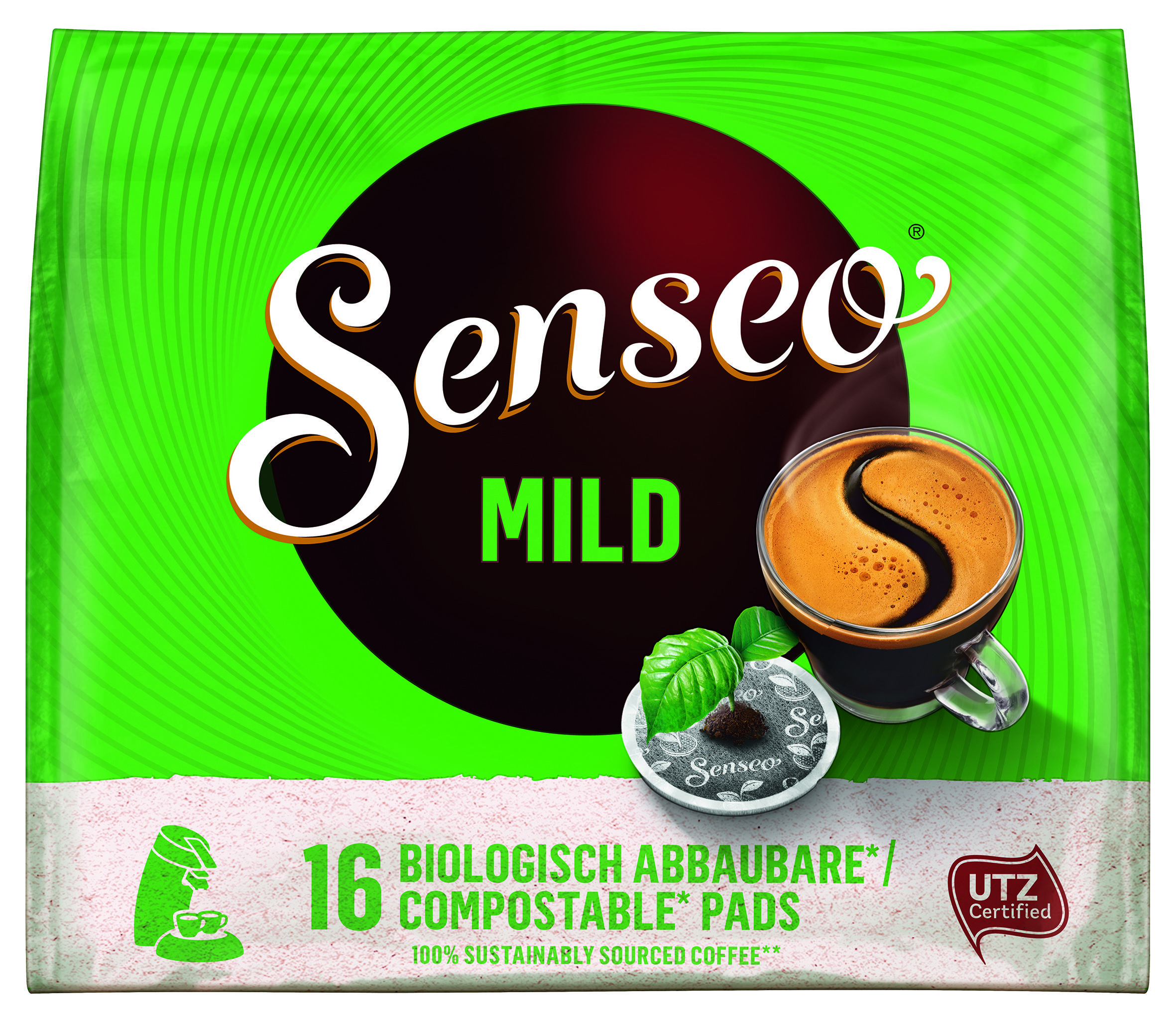 MILD 16 Kaffeepads