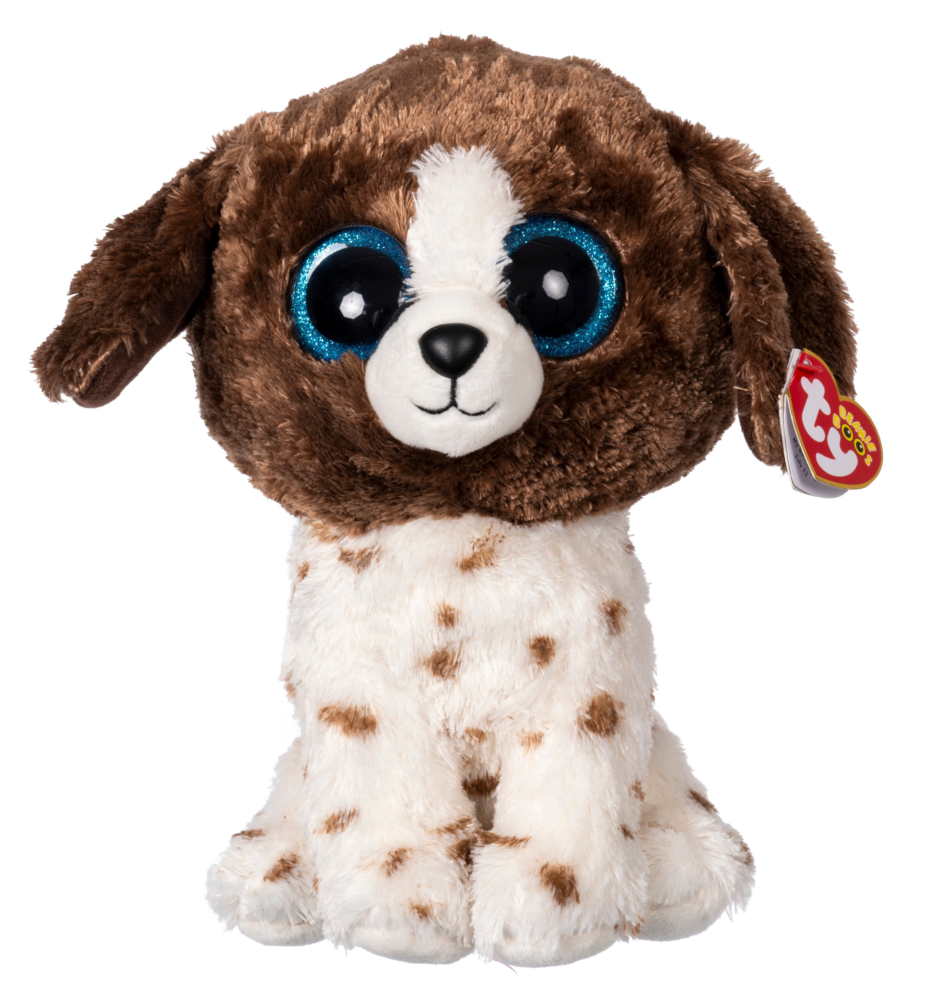 Muddles Hund Beanie Boo medium 24cm Kuscheltier