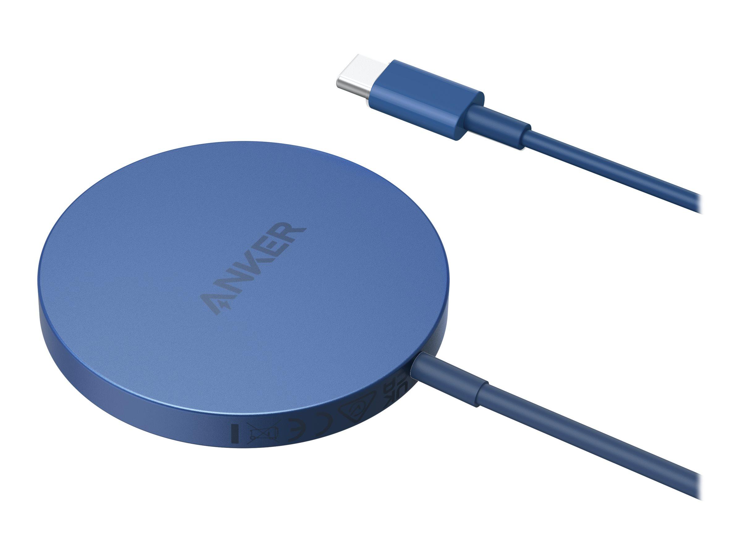 PowerWave II Pad 15 Watt blau Kabelloses Ladegerät