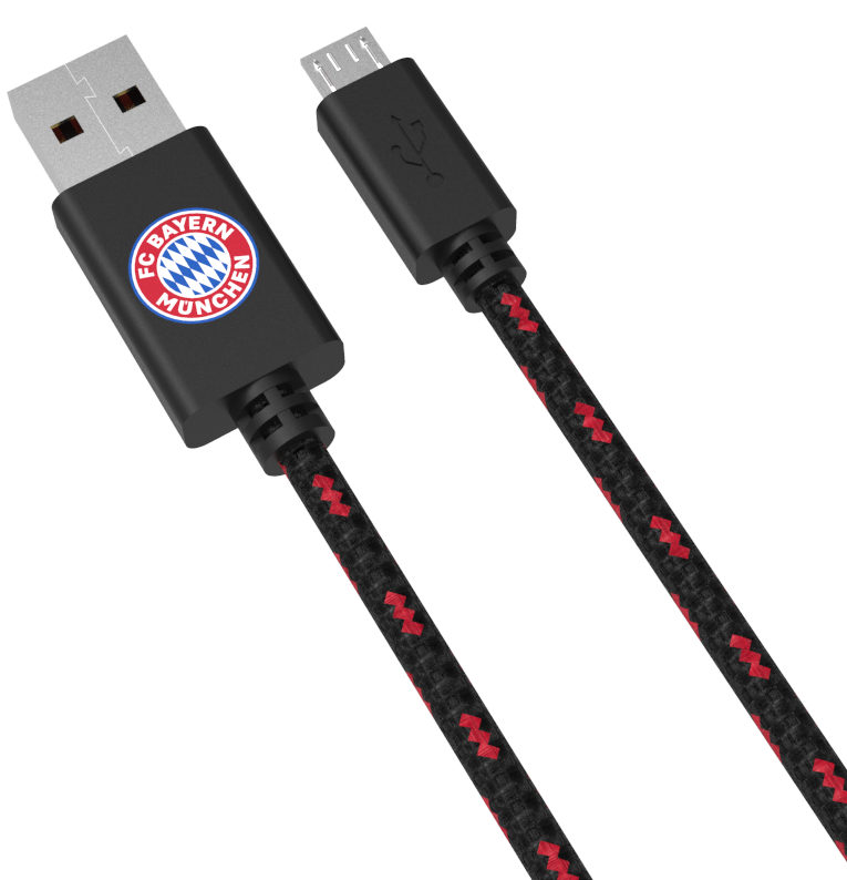 Universal Micro USB Ladekabel (FC Bayern München)