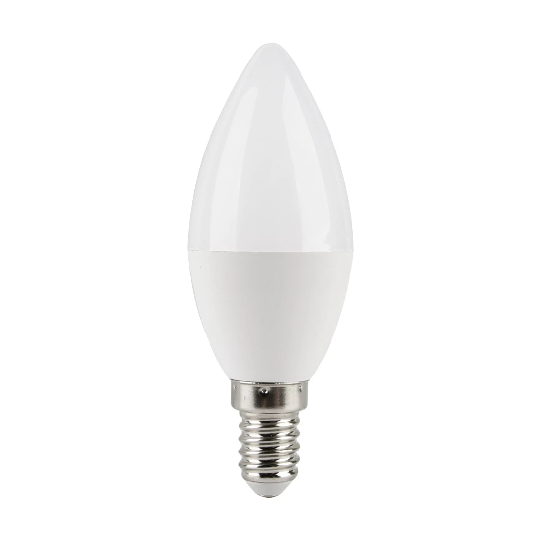 LED-Lampe, E14, 470lm ersetzt 40W, Kerze B35, matt, Warmweiß (00232574)