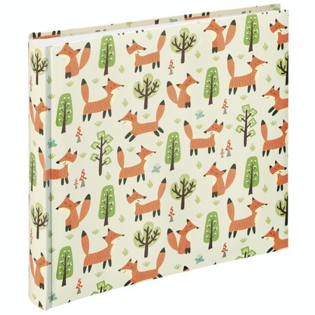 Jumbo-Album "Forest", 30x30 cm, 100 weiße Seiten, Fox (00002698)
