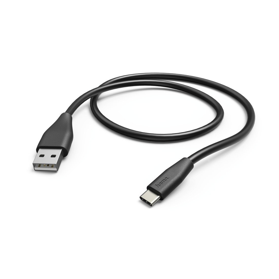 Lade-/Datenkabel, USB Type-C - USB-3.1-A-Stecker, 1,5 m, Schwarz (00178396)