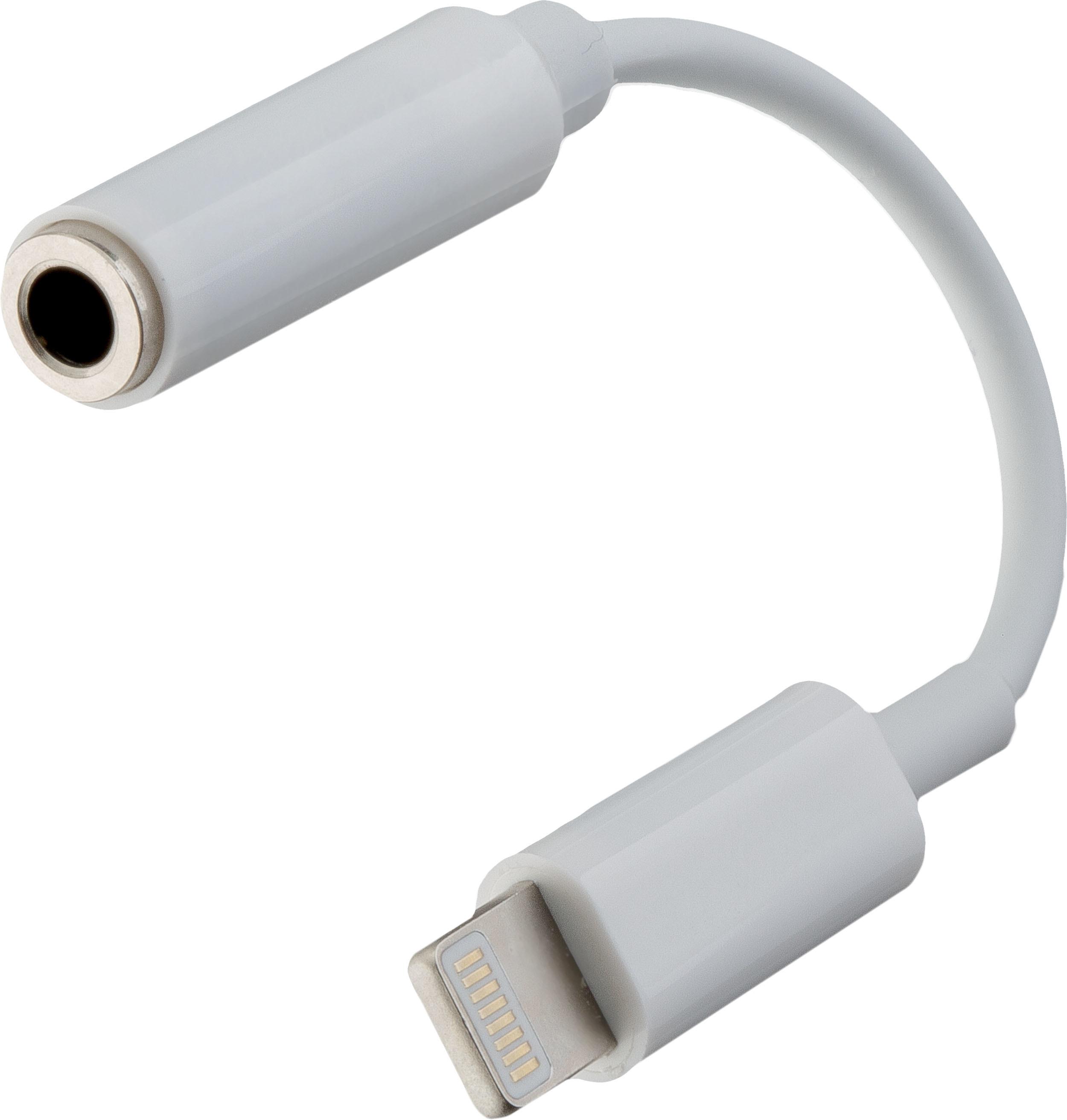 AUDIO ADAPTER Lightning zu 3,5mm Klinkenanschluss