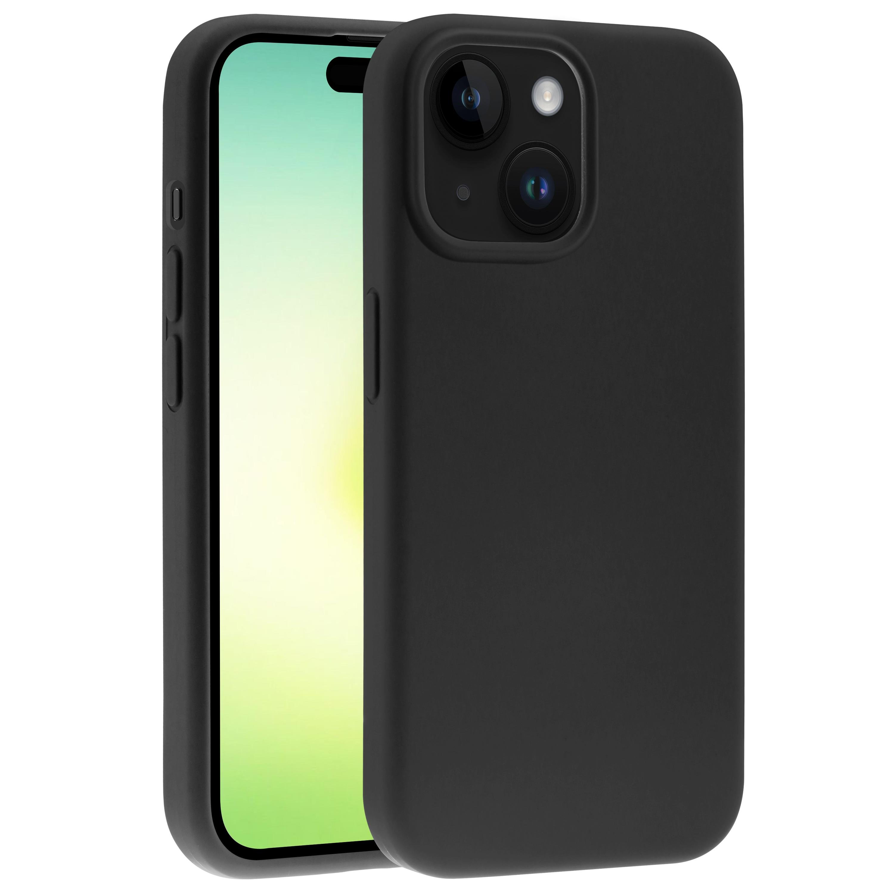 Mag Hype Cover für iPhone 15 Plus, Magnetic Wireless Charging Support, schwarz (63909) Handyhülle
