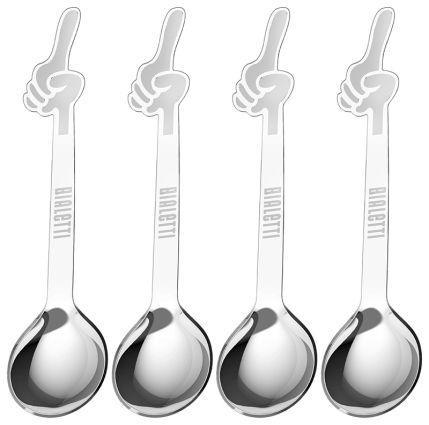 4er Espressolöffel-Set Omino